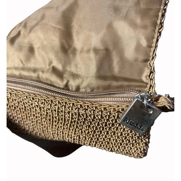 Y2K Mudd Crossbody Crochet Embroidered Butterfly Boho Fairy Festival - Picture 2 of 8